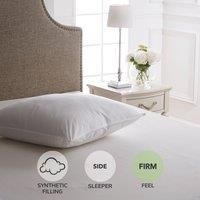 Dorma Continental Square FirmSupport Pillow White
