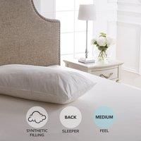 Dorma Full Forever Kingsize MediumSupport Pillow White