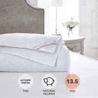 Dorma Hungarian Goose Down 13.5 Tog Duvet White