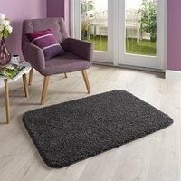 Marvel Shaggy Washable Rug Charcoal