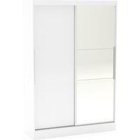 Lynx White Sliding Wardrobe White
