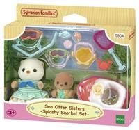 Sylvanian Families - Sea Otter Sisters-Splashy Snorkel Set- 5804