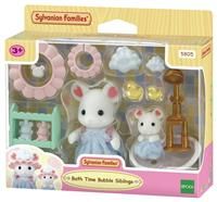 Sylvanian Families - Bath Time Bubble Siblings 5805