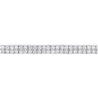 Silver Jewelco London CZ Eternity Tennis Bracelet 5mm 7 inch