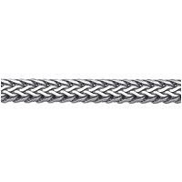 Mens Silver Double Franco Chunky Snake Chain Bracelet 8.5" - GVB525