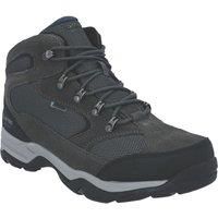 Hi-Tec Men/'s Storm WP Wide Walking Shoe, Charcoal/Grey/Majolica Blue, 6 UK