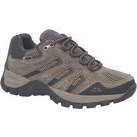 Hi-Tec Womens Torca Low Waterproof Walking Shoes (Dark Taupe/Charcoal)