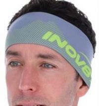 Inov8 Race Elite Running Headband Grey Lightweight Headwear Mens Womens