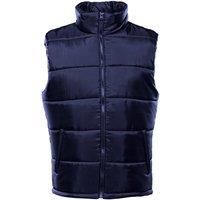 2786 Men's Plain Bodywarmer Gilet Jacket in Navy | Size: Medium