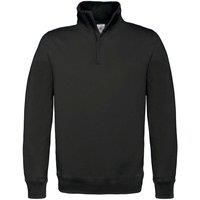 B And C  ID.004  men's Sweatshirt in Black
