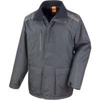 Result Mens Work-Guard Long Coat / Workwear (Waterproof & Windproof) RW3251
