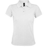 SOLs Womens/Ladies Prime Pique Coloured Short Sleeve Polo Sh  PC494