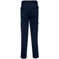 Portwest Men's Combat Workwear Trousers in Navy | Size: 32L