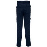 Portwest Men's Combat Workwear Trousers in Navy | Size: 36R