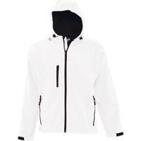 SOLS Mens Replay Hooded Soft Shell Jacket (Windproof & Water / N/A N/A PC410