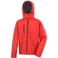 Result Core Mens Waterproof Full Zip Lite Hooded Softshell Jacket BC3253