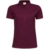 Tee Jays Womens/Ladies Luxury Stretch Short Sleeve Polo Shir  BC3307