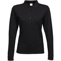 Tee Jays Womens/Ladies Luxury Stretch Long Sleeve Polo Shirt  BC3308