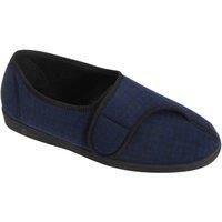 Comfylux Mens Paul  Check Slippers 3 Colours 8 Sizes UK 6-13  DF815