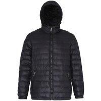 2786 Mens Hooded Water & Wind Resistant Full Zip Padded Jacket/Coat RW3424