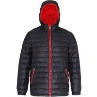 2786 Mens Hooded Water & Wind Resistant Full Zip Padded Jacket/Coat RW3424