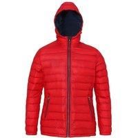2786 Women/'s Padded Jacket, Multicolour (Royal/Grey 000), 16 (Size:XL)