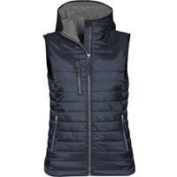 Stormtech Womens/Ladies Gravity Thermal Hooded Vest Jacket/Bodywarmer RW4645