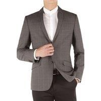 Limehaus Grey Heritage Check Slim Fit Jacket