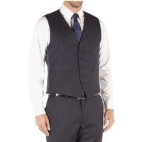 Pierre Cardin Navy Bold Stripe Regular Fit Waistcoat
