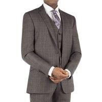 Ben Sherman Slim Fit Grey Tonal Check Kings Fit Men's Suit Jacket