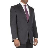 British Tailor Big+Tall Navy Stripe Regular Fit Suit Jacket