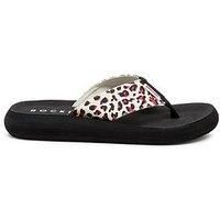 Rocket Dog Spotlight Monroe Womens Multi Flip Flop - Size 7 UK - Multicolour