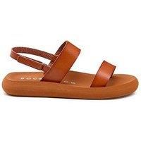 Rocket Dog Sunshine Womens Cognac Casual Flip Flop Strap Sandals