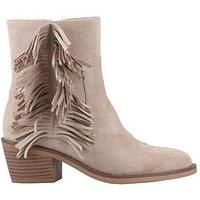 Rocket Dog Yankee Faux Suede Women/'s Taupe Heeled Ankle Boots - UK 5