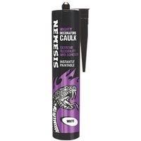 Nemesis Mighty Decorators Caulk White 310ml (4774J)