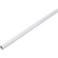 Smith & Locke Round Wardrobe Rail White 1829 x 25mm (3196V)