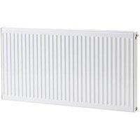 Flomasta Type 21 Double-Panel Plus Single Convector Radiator 600 x 1100mm White 5016BTU (833TG)