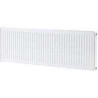 Flomasta Type 22 Double-Panel Double Convector Radiator 500 x 1400mm White 7030BTU (859TG)