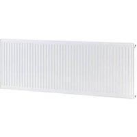 Flomasta Type 21 Double-Panel Plus Single Convector Radiator 600mm x 1800mm White 8207BTU (647TG)