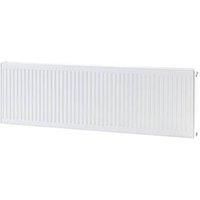 Flomasta Type 22 Double-Panel Double Convector Radiator 500 x 1600mm White 8034BTU (573TG)
