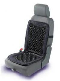 Halfords Beaded Seat Cushion  Back Support