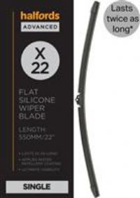 Halfords Advanced Silicone Wiper Blade X22 Inch