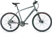 Carrera Crossfire 3 Mens Hybrid Bike - Grey, Large