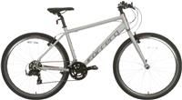 Carrera Parva Mens Hybrid Bike 2020  Silver, Medium