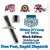 1/4 Drive 100mm (4”) Halfords Advanced Wobble Lock Extension Bar FREE RAPID POST