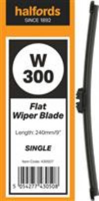 Halfords Rear Flat Wiper W300