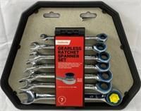 Halfords 7 Piece Gearless Spanner Set