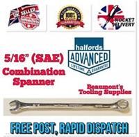 5/16” (SAE) Halfords Advanced Combination Spanner with Surface Drive  Free Post