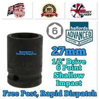 27mm Halfords Advanced Impact Socket 1/2” Drive Lifetime Warranty *FREE POST*