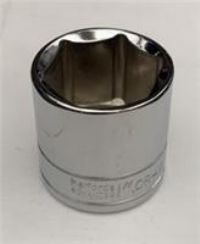 1” A/F Halfords Advanced Shallow 3/8”Drive HIGH TORQ Socket 6 Point FREE POST